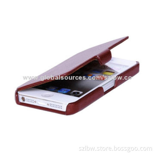 Flip Leather Case with Holder for iPhone 6, Various Colors Available